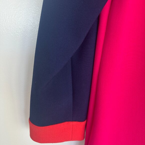 DvF ColorBlock Dress (Size 6 Never Worn Like New) - Picture 4 of 13